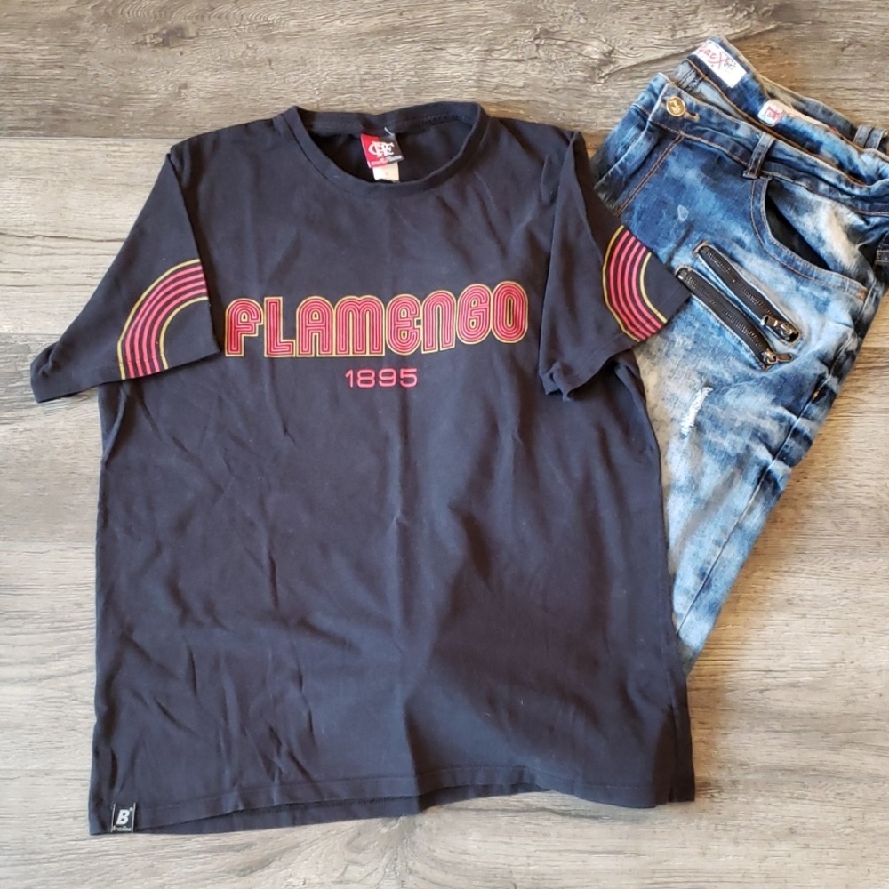 ⚽Vintage flamengo graphic t shirt ⚽